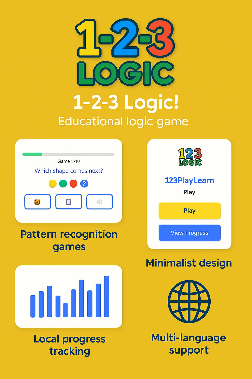 1-2-3 Logic promotional artwork
